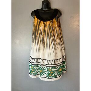 Renee C sleeveless lightweight mini dress